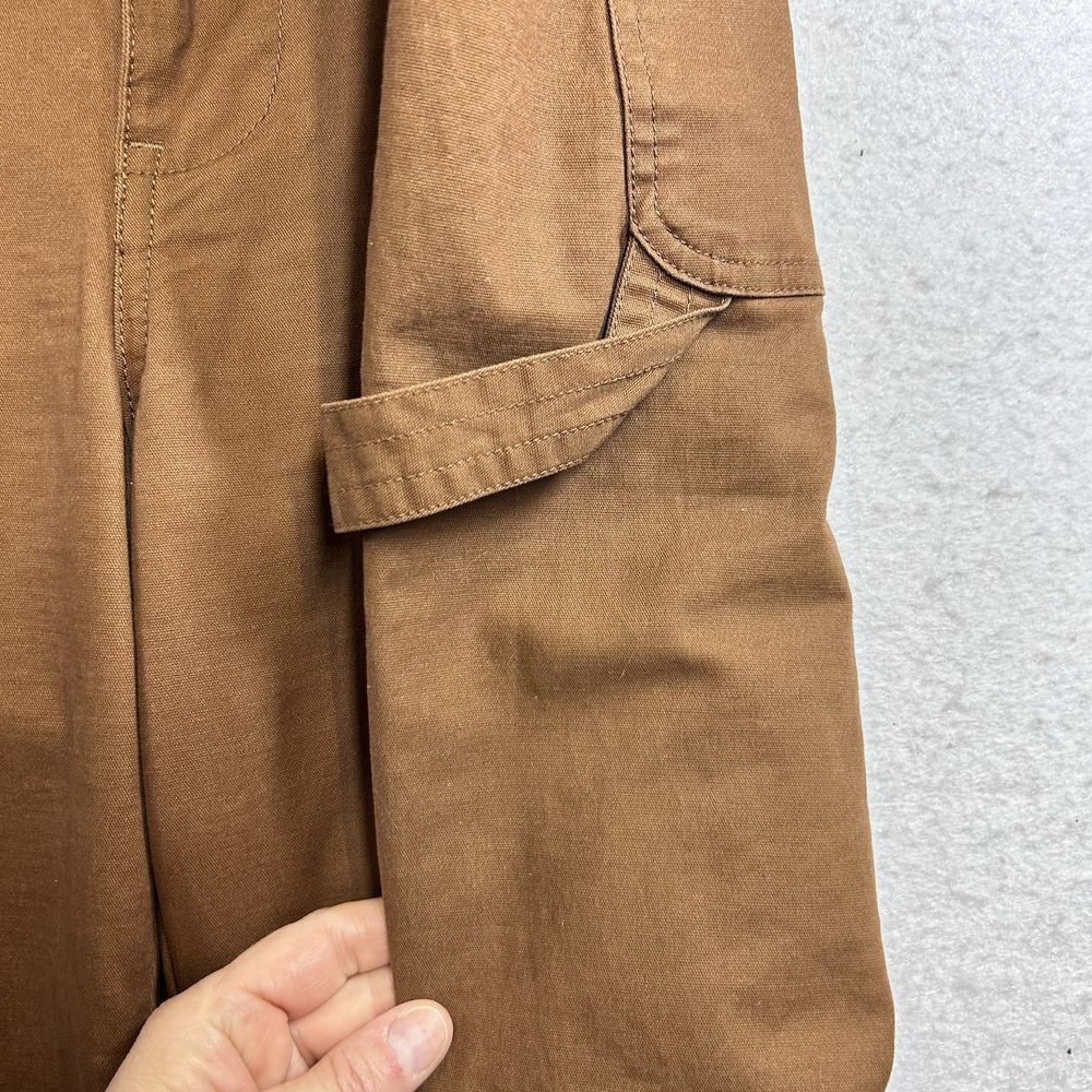 Men's Houston White Brown Dress Cargo Pants Size 38x30 - Picture 3 of 8